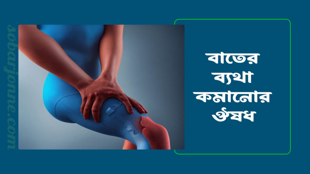 বাতের ব্যথা কমানোর ঔষধ 1 1024x576