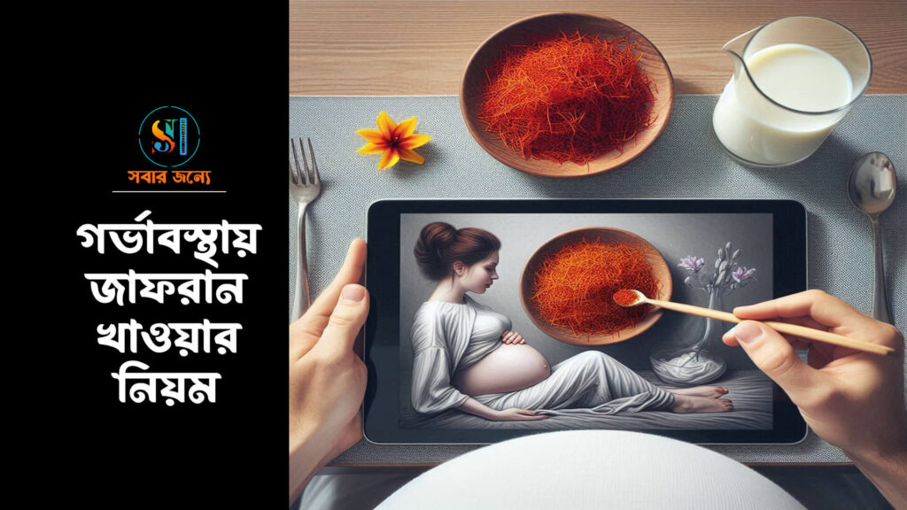গর্ভাবস্থায় জাফরান দুধ খাওয়ার নিয়ম ও জাফরানের উপকারিতা গর্ভাবস্থায় জাফরান খাওয়ার নিয়ম 0 1024x576