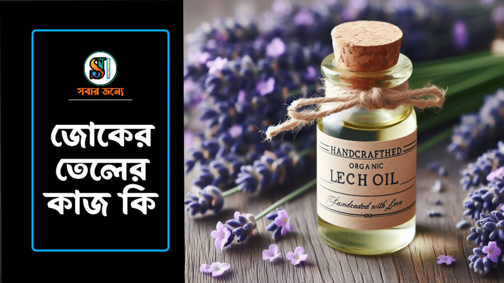 জোকের তেলের কাজ কি ও জোকের তেল তৈরির নিয়ম | Lech Oil জোকের তেলের কাজ কি 0 1 1024x576