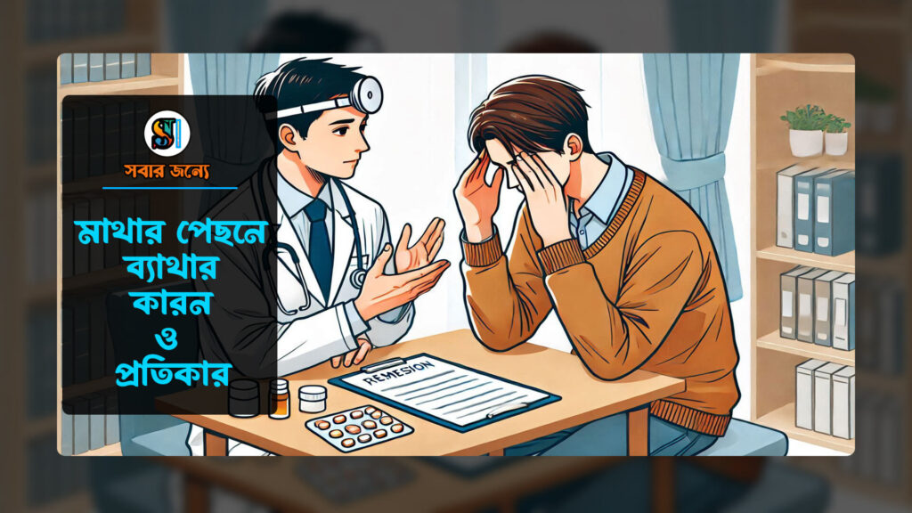 মাথার পেছনে ব্যথার কারণ ও প্রতিকার 1024x576